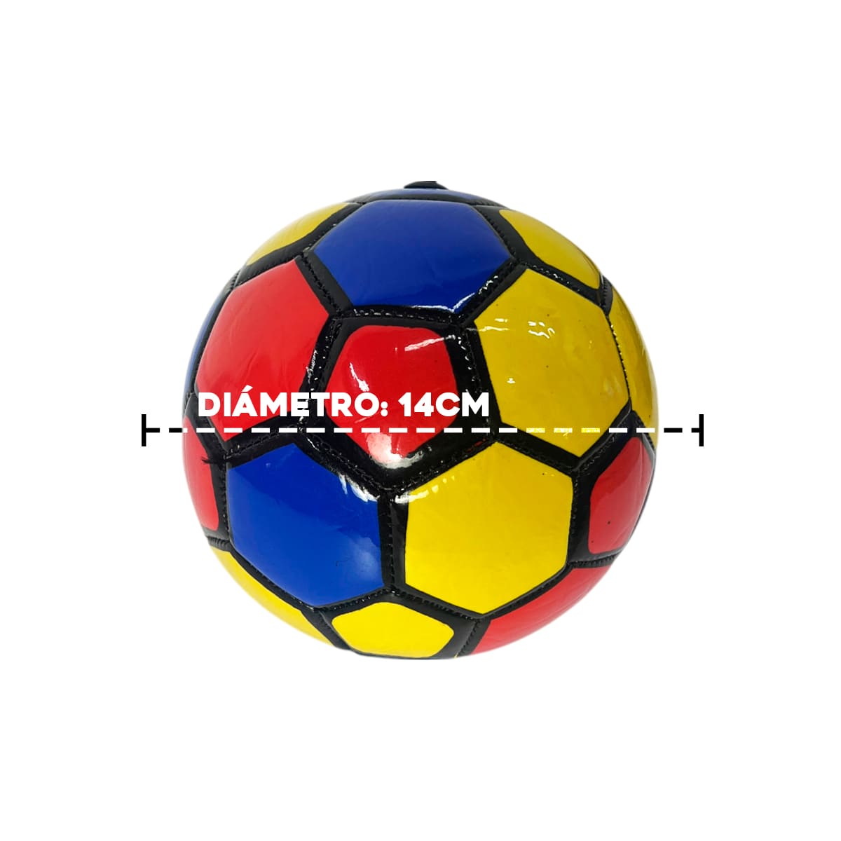 Miniatura 9 de Mini Balón Fútbol N°1 Pelota GM2024-20